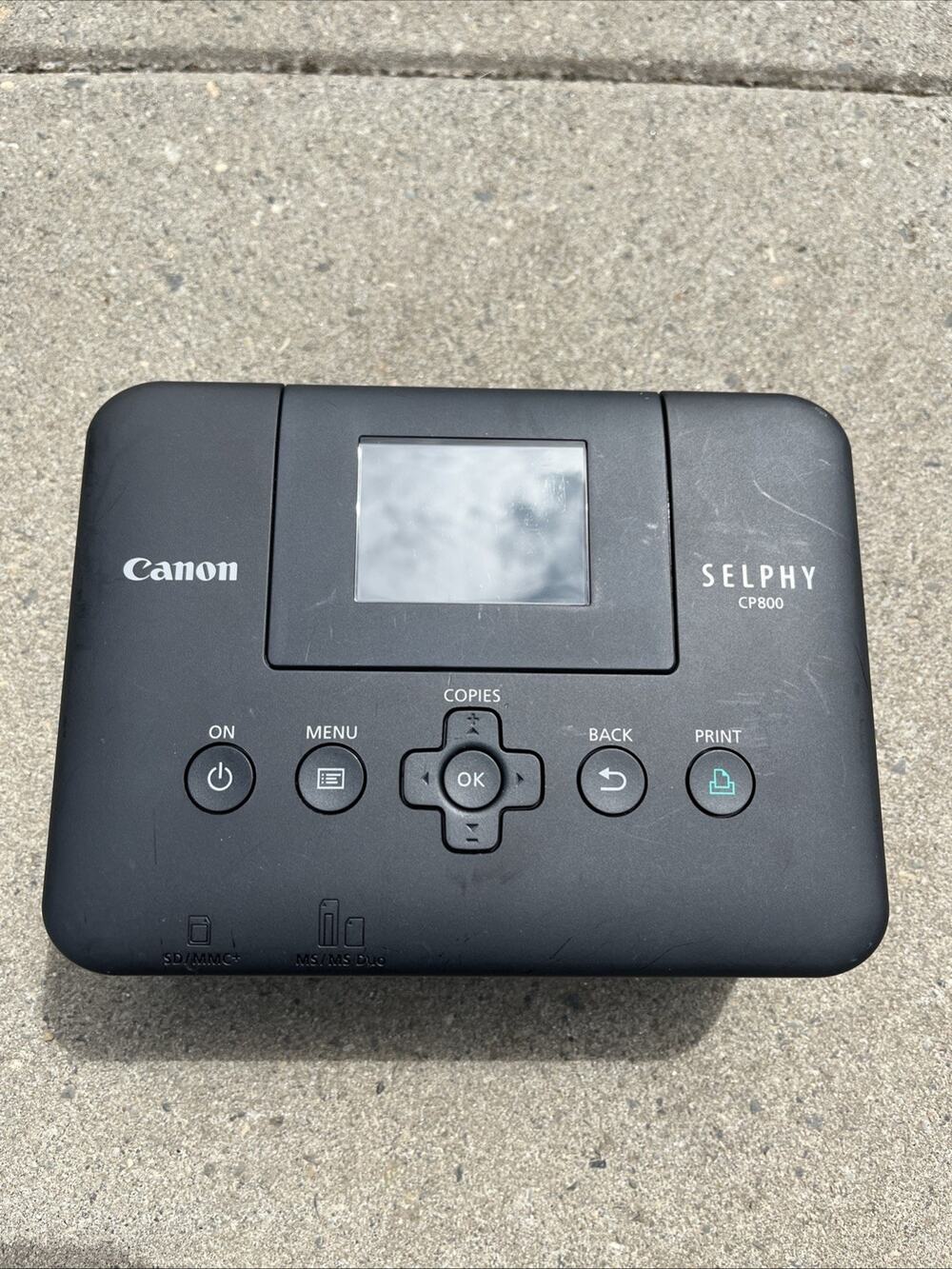 Canon Compact SELPHY CP800 Portable Printer Unit Only No Charger Untested